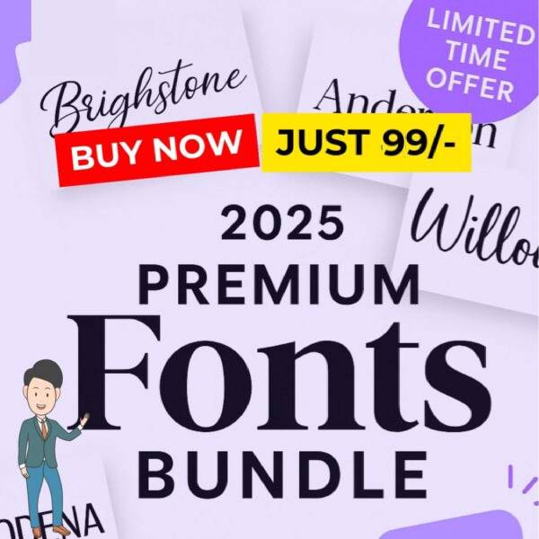 thumbnail FONT BUNDLE